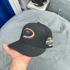 New Era 5950 Arizona Diamond Backs 2001 World Series Patch 7 1/8